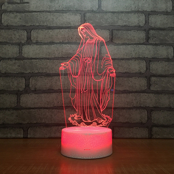 3D Jesus Night Light