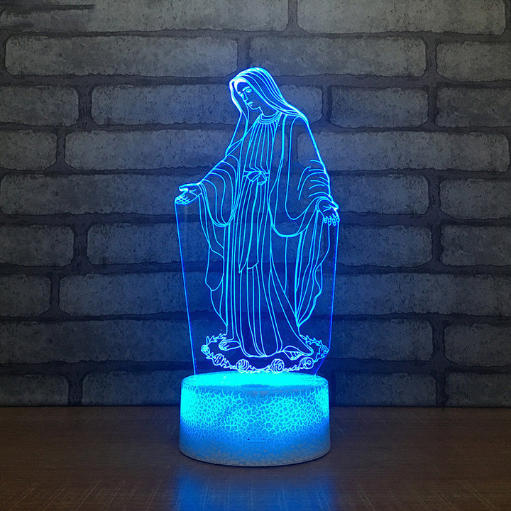 3D Jesus Night Light