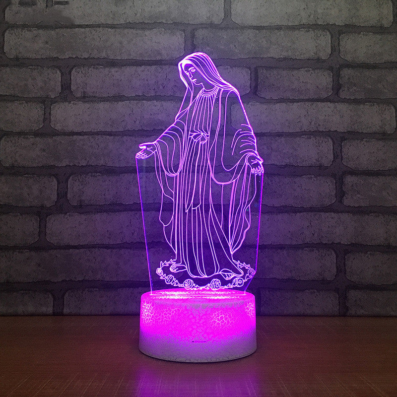 3D Jesus Night Light