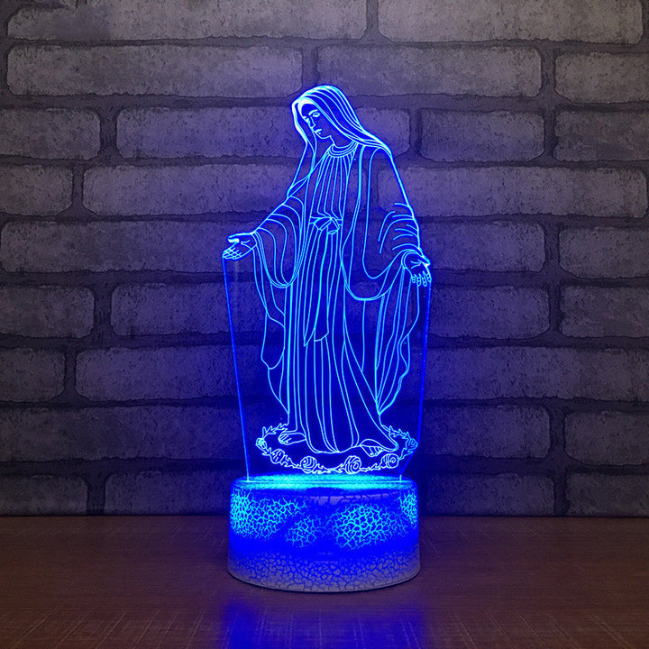 3D Jesus Night Light