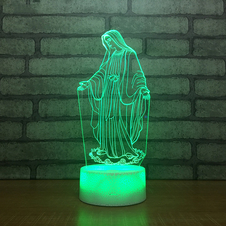 3D Jesus Night Light