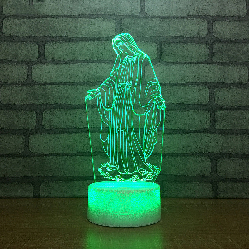 3D Jesus Night Light