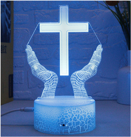 3D Jesus Night Light